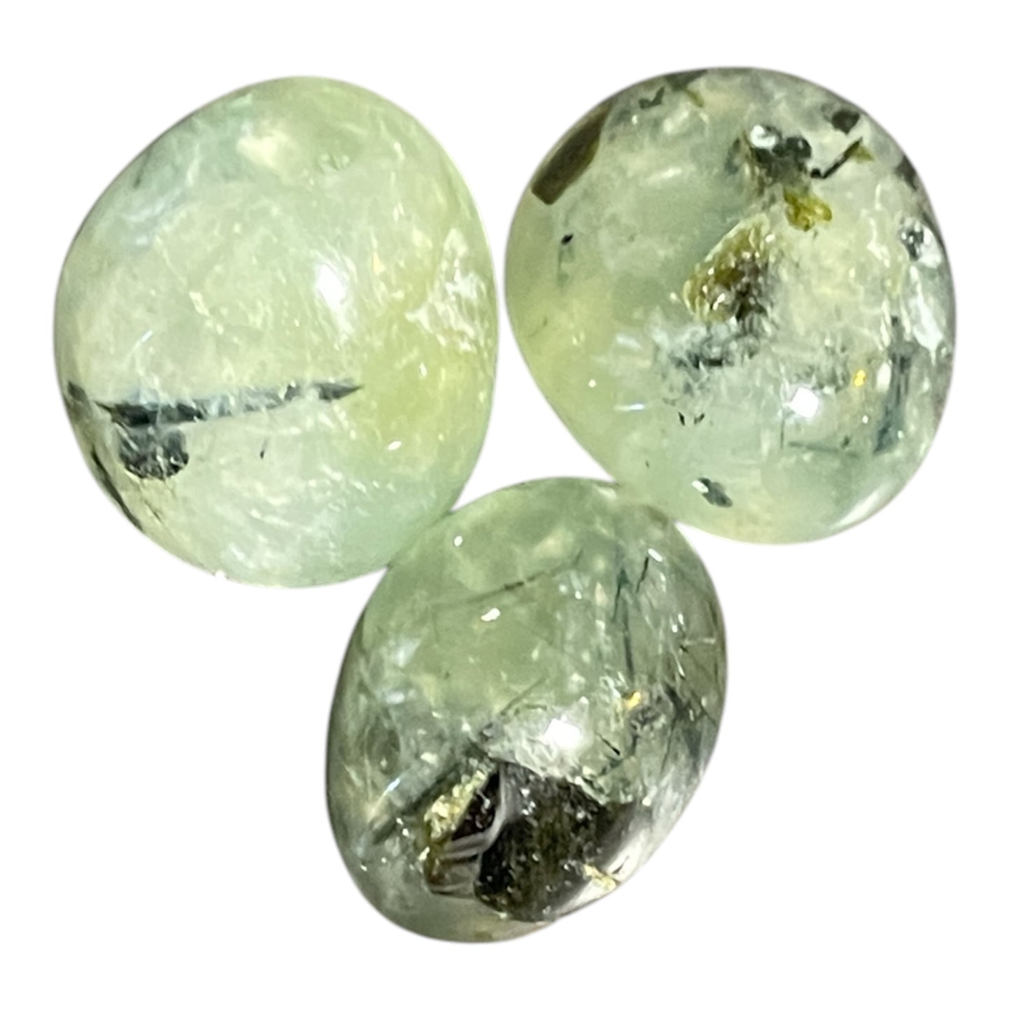 Prehnite Crystal Tumbles