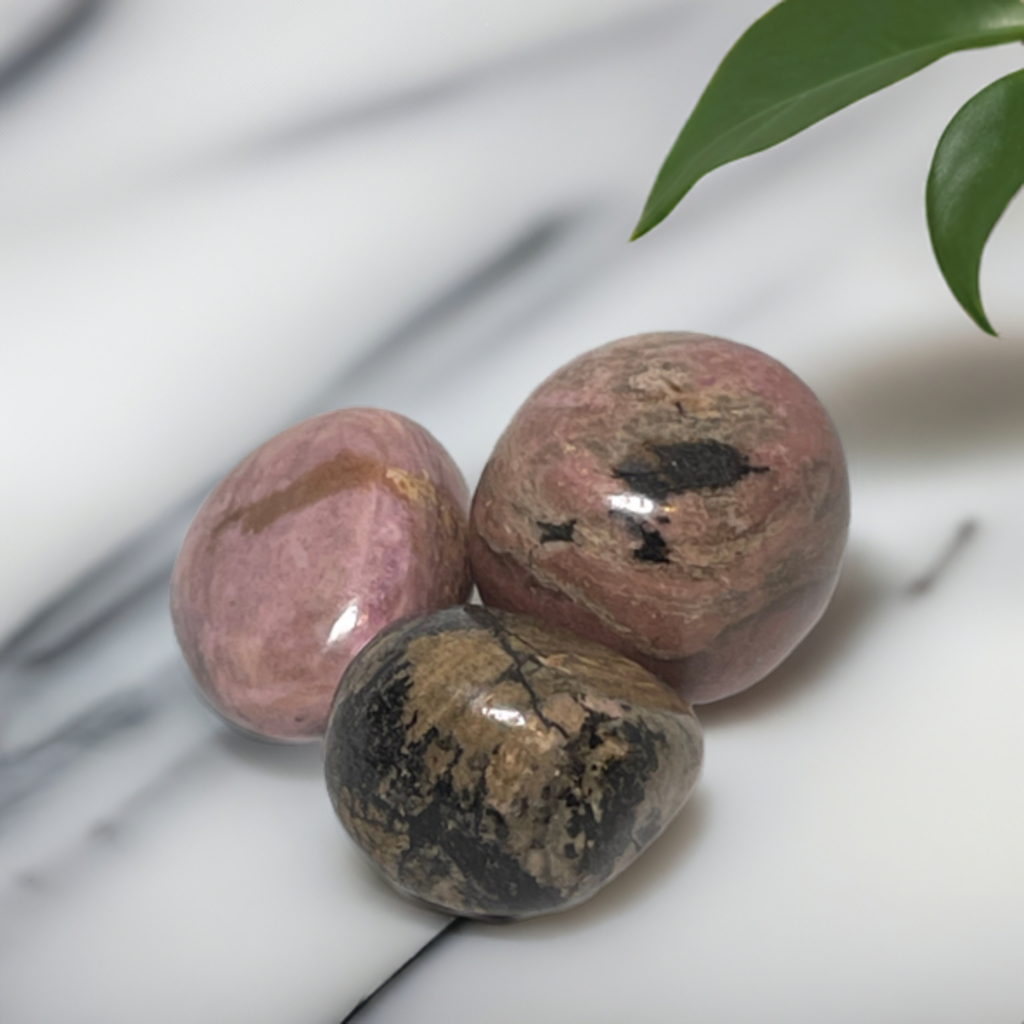 Rhodonite Crystal Tumbles