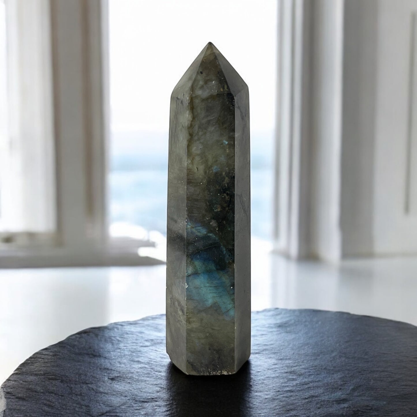 Labradorite Crystal Tower