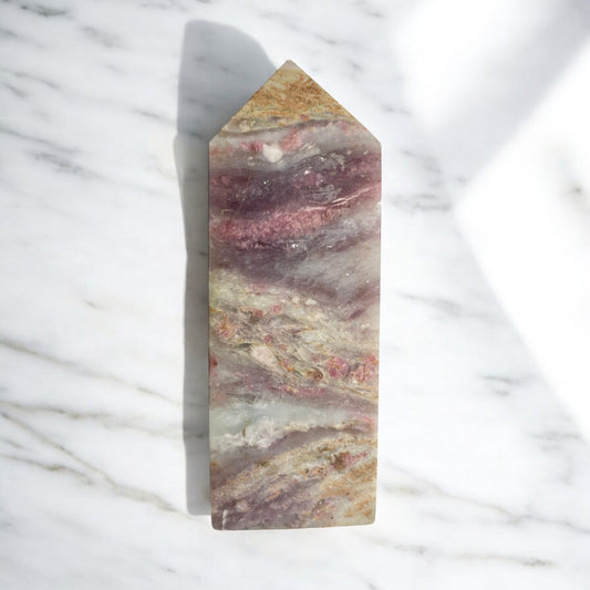 Pink Tourmaline - Crystal Tower