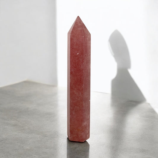 Strawberry Quartz - Crystal tower