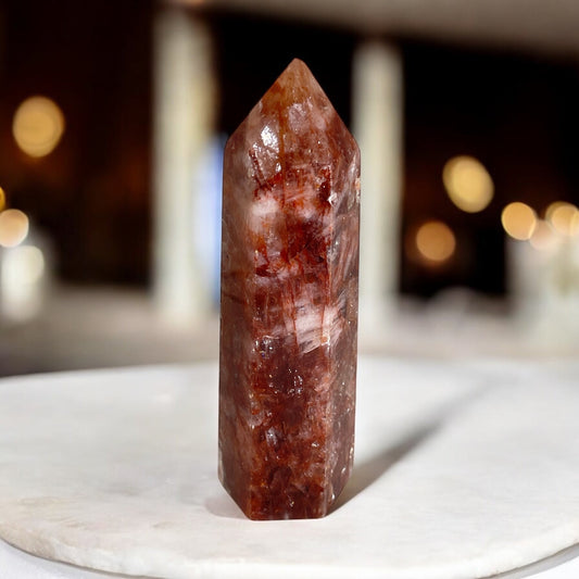 Fire Quartz - Crystal Tower