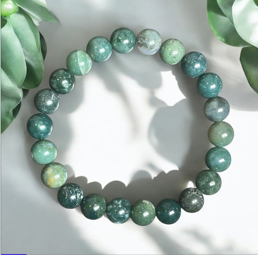 Moss Agate - Bracelet