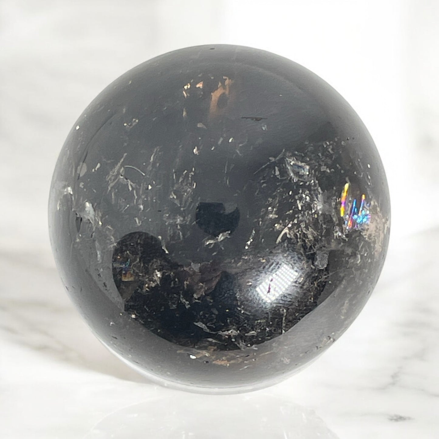 Smokey Quartz Crystal Sphere