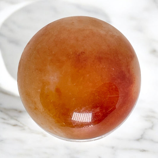 Carnelian Crystal Sphere