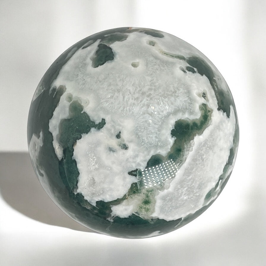 Moss Agate Sphere