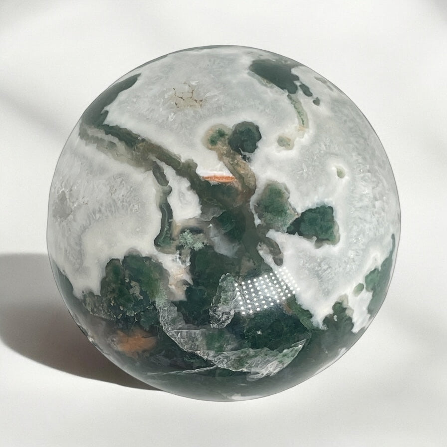 Moss Agate Sphere