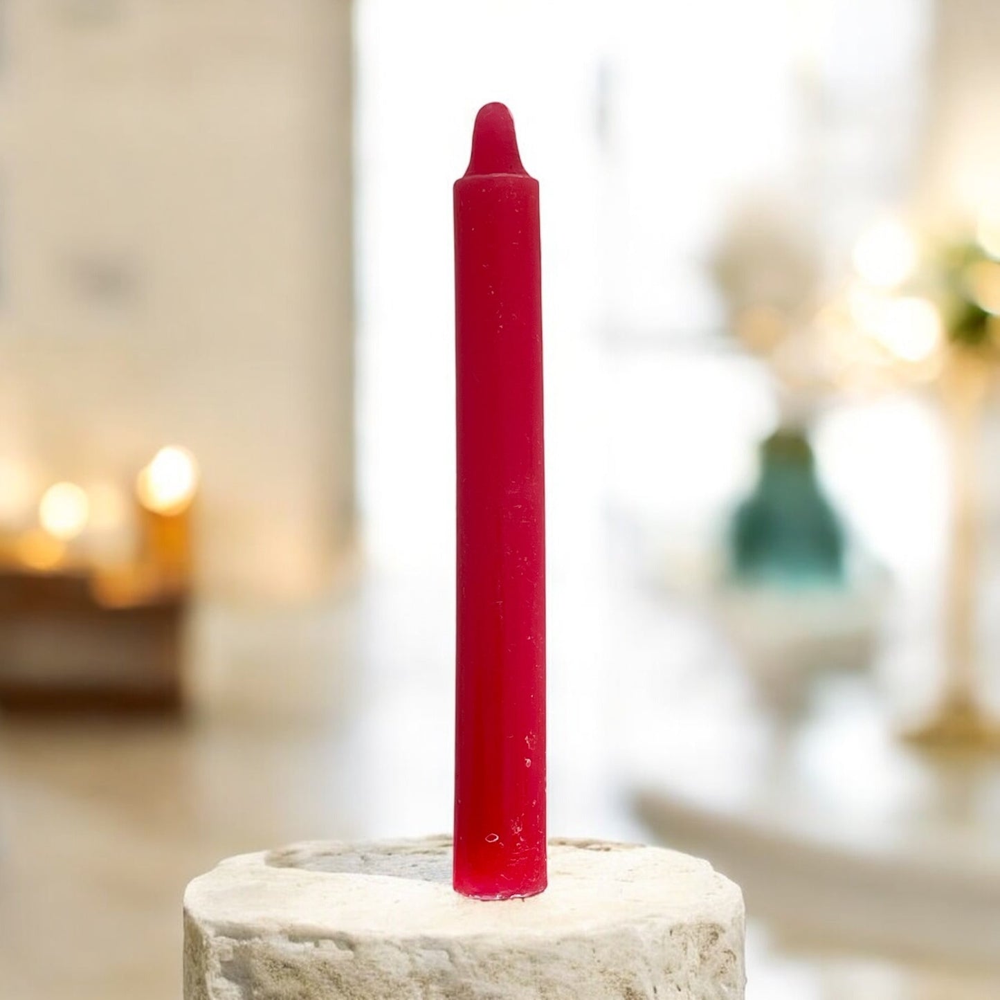 Red - Bare Chime Candle