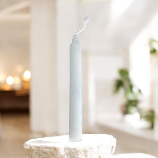 White - Bare Chime Candle