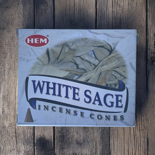 White Sage Incense Cones