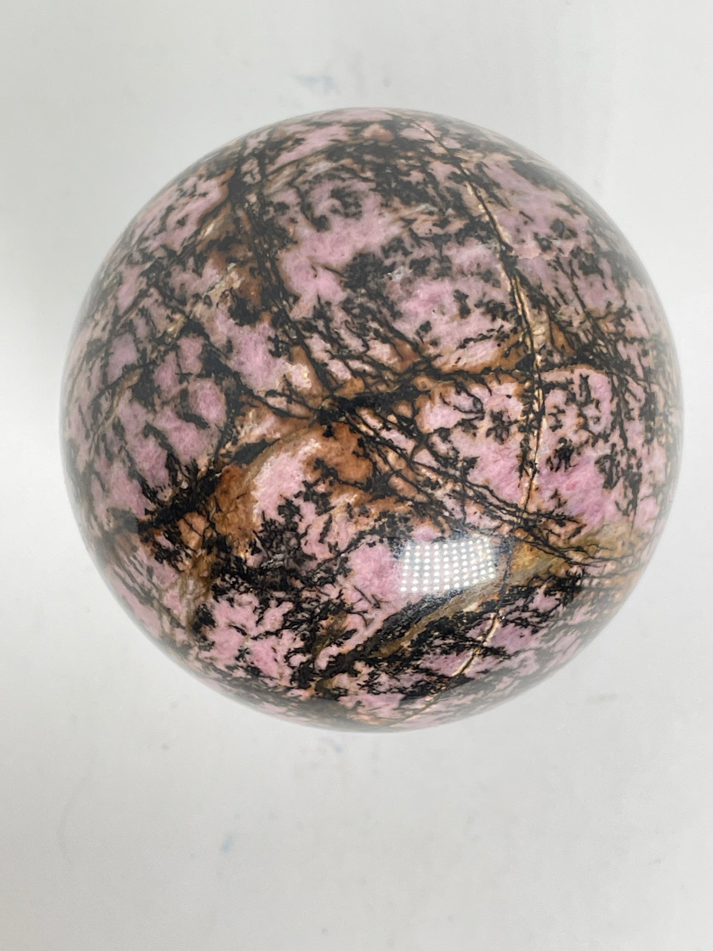 Rhodonite - Crystal Sphere