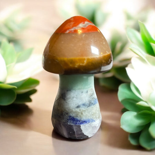 Chakra Mushroom - Crystal Carving